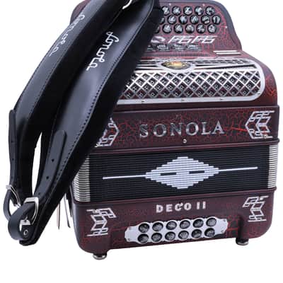 MAXIM'S SONOLA 5 Switch FBE (FA) Accordion - Lava Red image 4
