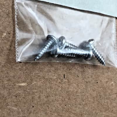 Bass Tuning Machines -   4 In-Line Chrome -w/ bushings and mounting screws image 5