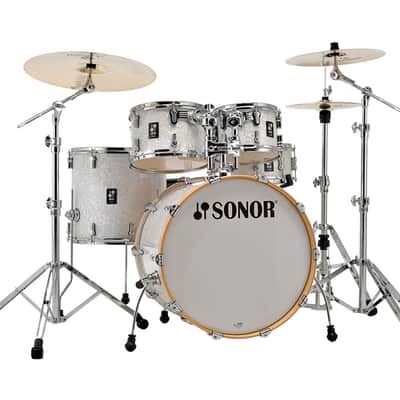 Sonor AQ2 Maple Stage 5-pc Shell Pack w/ 22" Kick - White Marine Pearl image 1
