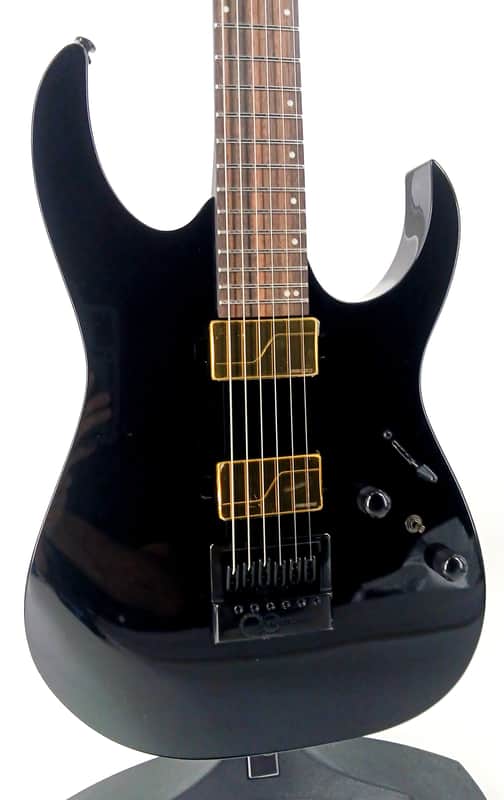 Ibanez RGR52ETBK Ax Design Lab with Fishman Evertune Bridge-Serial #: 241110053 image 1