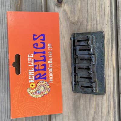 Real Life Relics Fender® Aged American STD Hardtail Bridge  0032909049    [BE8] image 4