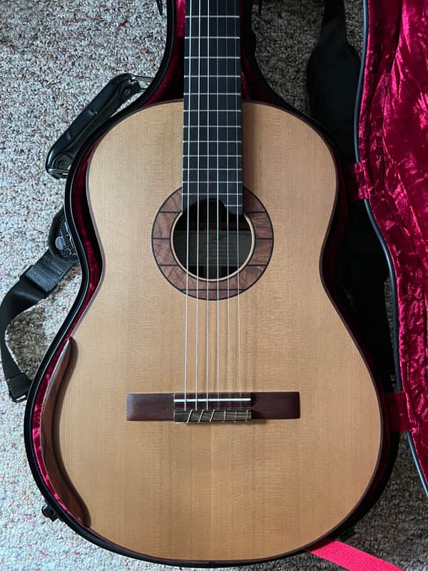 Classical Guitar Double-Top - David Chaves (Costa-Rica) Concert Guitar #153 image 1