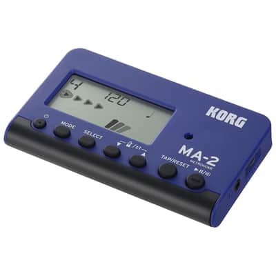 Korg MA-2 Multi-Function Digital Metronome Blue/Black image 2