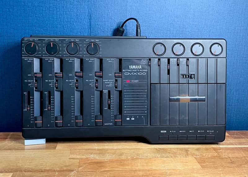 Yamaha CMX100 4-Track Cassette Tape Recorder image 1