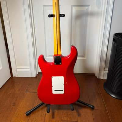 Tokai TST-56 Vintage Series MIJ S-Style – Early 1980s – Candy Apple Red – Made in Japan + Extras image 3