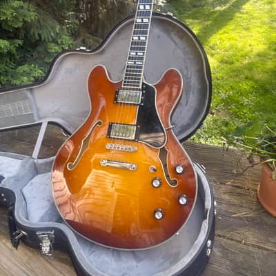 Eastman T486-GB Thinline Archtop Stop-Bar 2023 - Present - Goldburst image 3