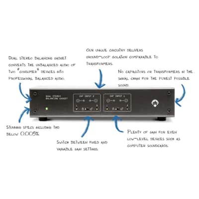 Angry Audio 991002 Dual Stereo Balancing Gadget 120VAC image 4