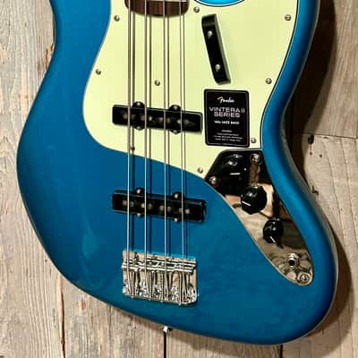 Fender Fender Vintera II '60s Jazz Bass, Lake Placid Blue with Rosewood Fingerboard, Support Small Business & Buy It Here ! image 5