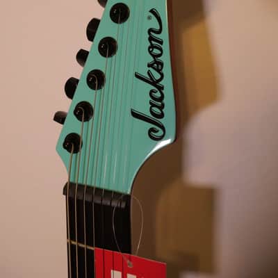 MMC Jackson Pro Series Soloist SL7 ET Josh Smith Signature, Aquamarine W/Case image 4