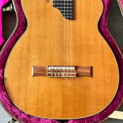 Gibson Chet Atkins Studio CE Nylon Classical No Soundhole Rare imagen 1
