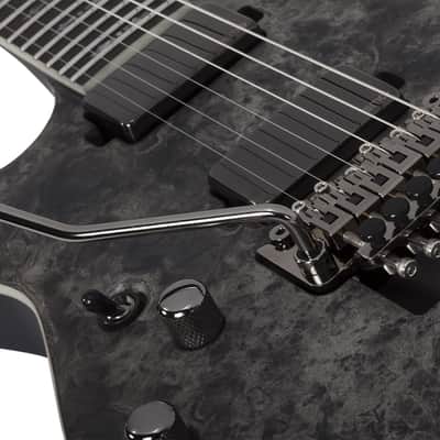 Schecter Ernie C C-1 Left-Handed Satin Black Reign image 10