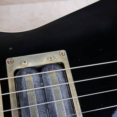 Ibanez Destroyer II DT450 MIJ 1984 Black Pro Rock'r Locking Tremolo Vintage Japan Fujigen w/ Bag image 9
