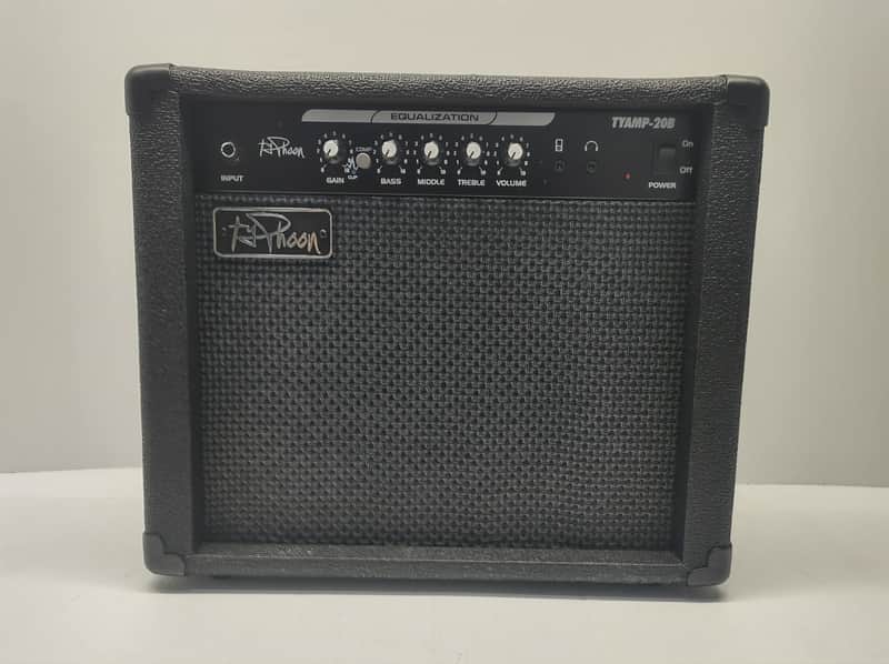 TYPHOON TYAMP-20B 20-Watts Bass Amplifier 2025 - Black image 1