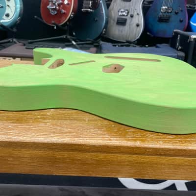 USA Telecaster Body USA Spec - Green Stain image 4