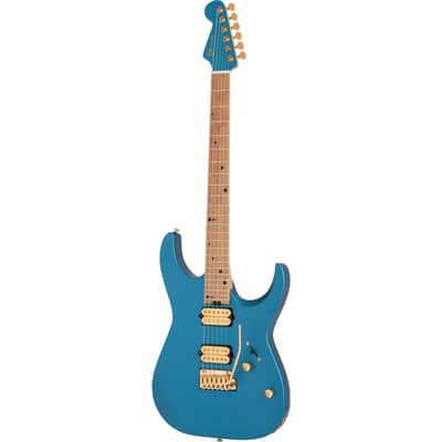 Charvel Angel Vivaldi Signature DK24-6 Nova Lucerne Aqua Firemist - Electric Guitar image 4