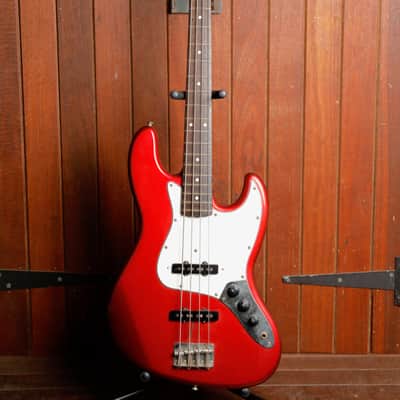 Fender Japan JB-62 Jazz Bass Reissue Candy Apple Red 1990 Pre-Owned image 2