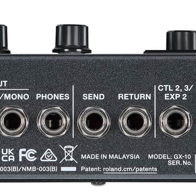 New Boss GX-10 Guitar Multi-Effects Processor Pedal image 3