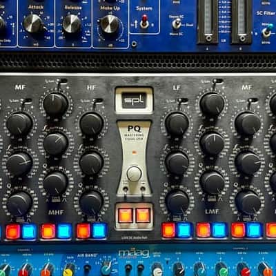 SPL 2050 PQ 2-Channel Mastering Equalizer 2016 - Present - Black Bild 4
