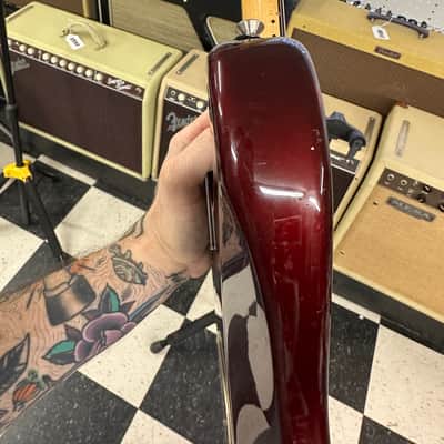 Fender MIM Standard Stratocaster with Maple Fretboard 2001 Midnight Wine image 14