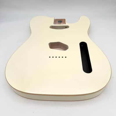 HooDoo Telecaster Body Alder Vintage White Light htb6522 image 5