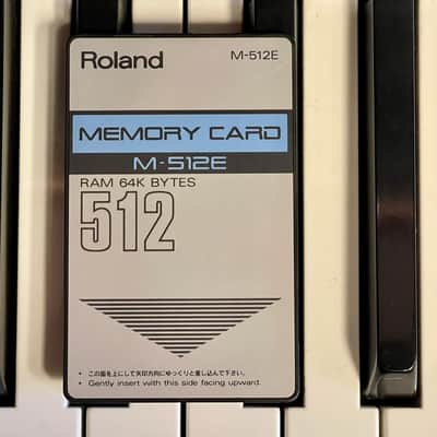 Roland「 M-256E 」MEMORY CARD 32K BYTES ROLAND M-256E MEMORY CARD RAM 32K BYTES | eBay