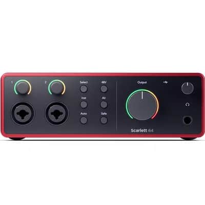 FOCUSRITE SCARLETT 4I4 (4th Gen) interfaccia audio image 6