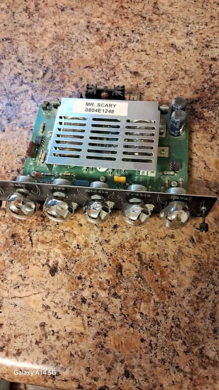 Randall Mr. Scary George Lynch MTS Preamp Module For RM4, M4, Synergy Rack image 1