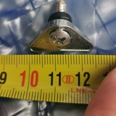 Ibanez Strap button attache courroie 1970-1980 - Chrome image 5