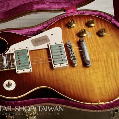 2013 Gibson Custom Shop Joe Perry 1959 Les Paul Reissue Tom Murphy Aged & Signed image 3