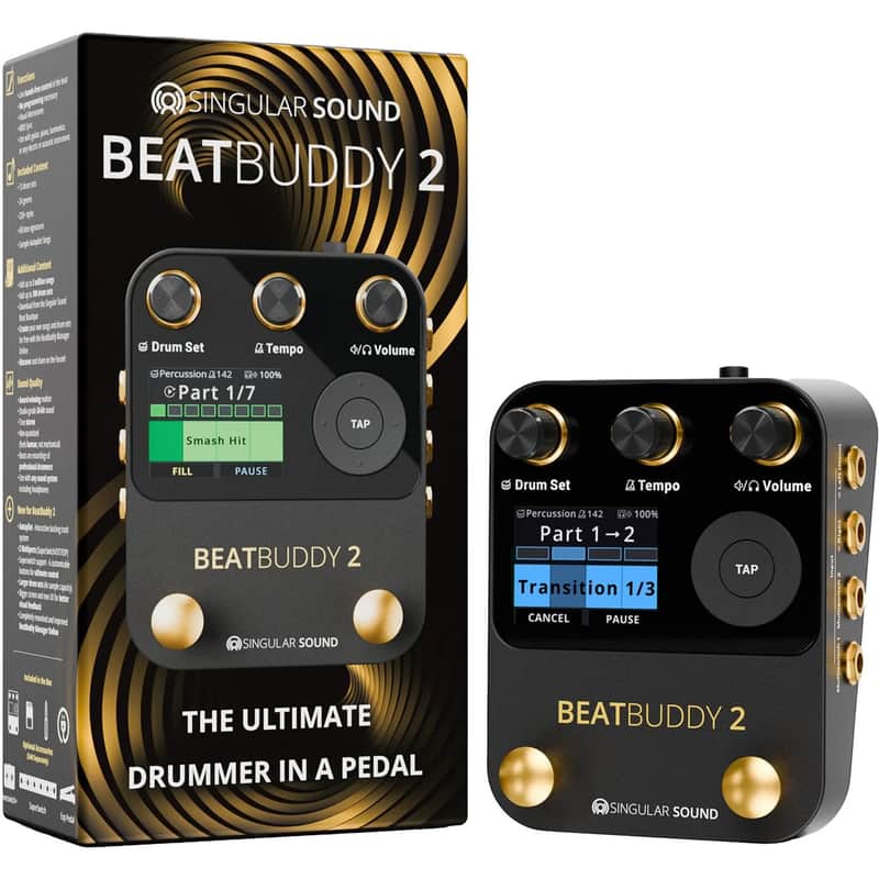 Singular Sound BeatBuddy 2 Drum Machine pedal image 1