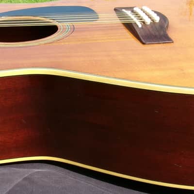 1969 Yamaha Nippon Gakki FG230 Red Label 12 strings guitar Natural image 15