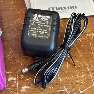 Maxon AD-900 Analog Delay Rare early model!! 2 x MN3005 w/ box power supply image 2