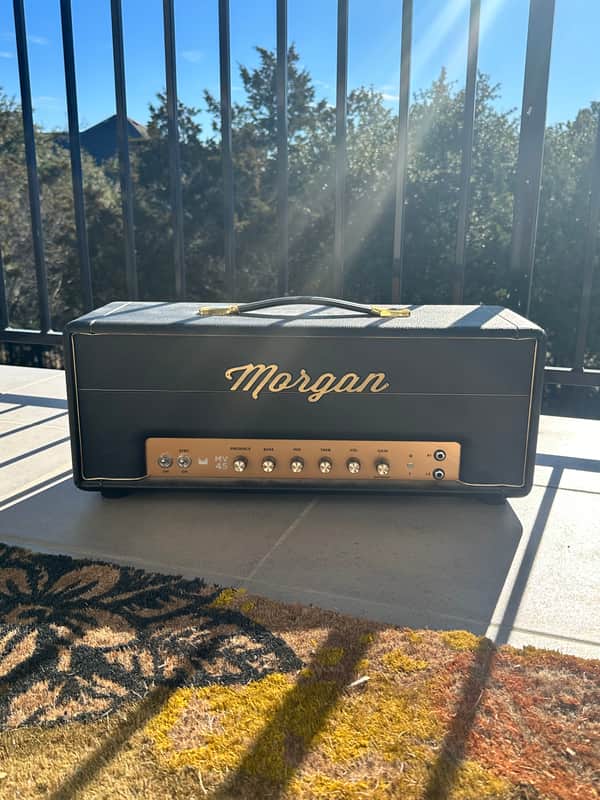 Morgan Amplification PX50 modded 2013 - Black image 1