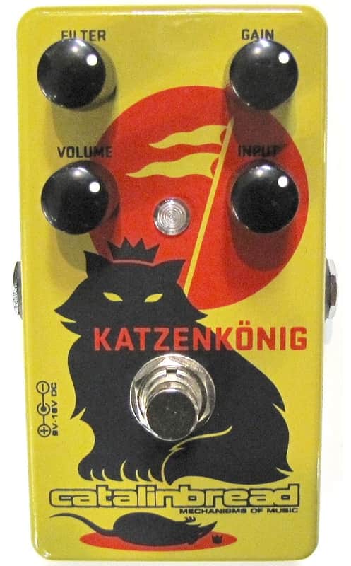 Used Catalinbread Katzenkonig Fuzz Distortion Guitar Effects Pedal image 1