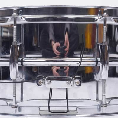 Ludwig LM302 Chrome Over Steel 14x6.5 Snare Drum-14" x 6.5" image 9