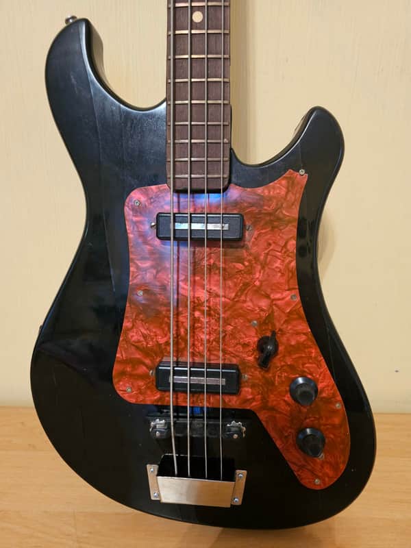 Bass-ll Bass Guitar USSR Soviet Bass 2 Vintage image 1