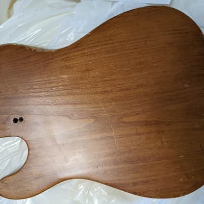 Authentic 1972 Fender Telecaster Custom Body - Exceedingly Rare Mahogany Bigsby! image 10