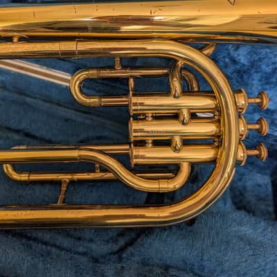 Yamaha YAH-201 Tenor (Alto) Horn - Brass image 9