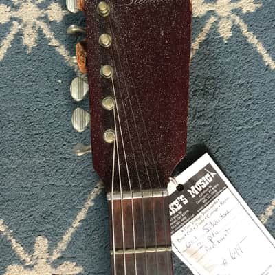 Silvertone Electric Guitar 1960's Redburst image 8