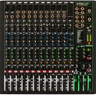 Mackie ProFX16v3 16-Channel Effects Mixer 2020 - Present - Dark Gray image 3