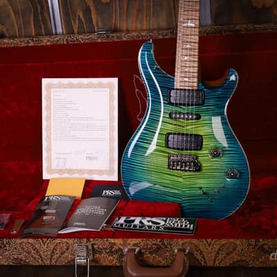 PRS Private Stock Modern Eagle V Green Luminlay LTD Laguna Glow PRE-OWNED! image 19