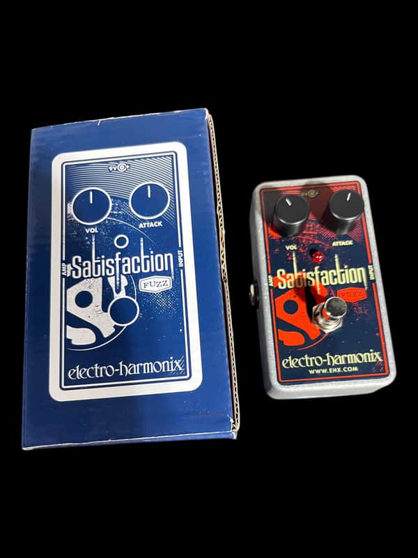 Electro-Harmonix Satisfaction Fuzz 2014 - Present - Blue / Red X7835 image 1