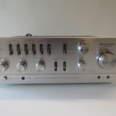 Kenwood KA-8006 mid 1970's - silver faceplate image 1