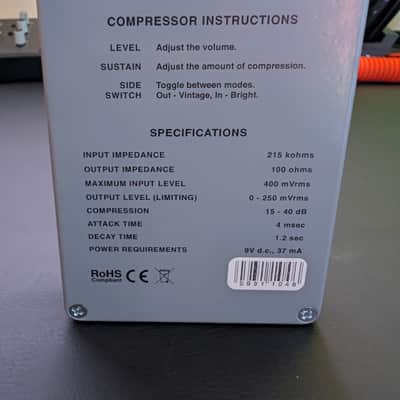 JHS Ross Compressor 2023 - Present - Grey image 3