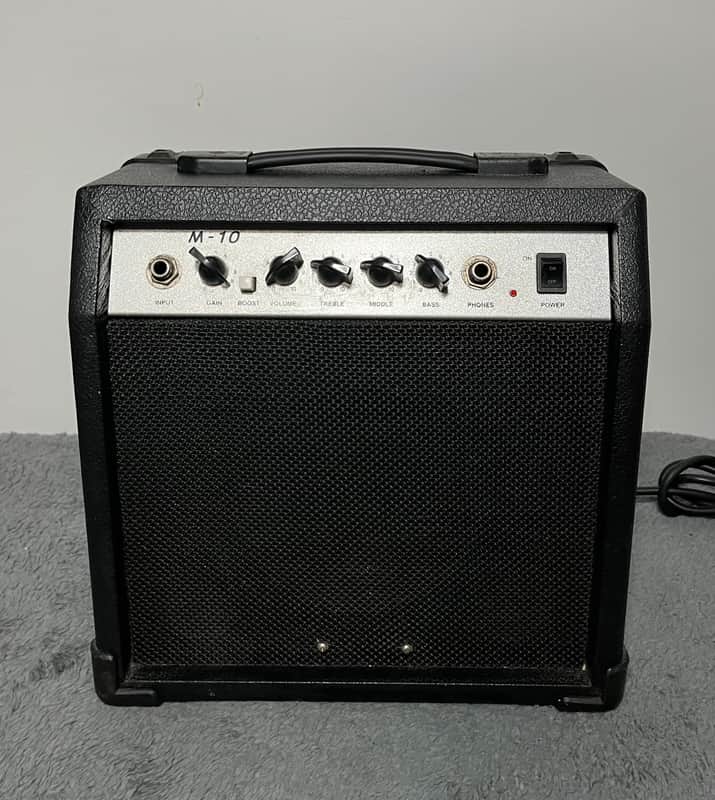 Dean M-10 10 watt Practice Guitar Amplifier Amp w Headphone Jack & Boost Button image 1