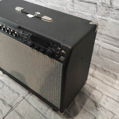 Fender Cyber Twin Combo Amp with Cover and 4-Button Footswitch Guitar Combo Amp image 5