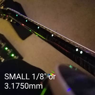 GLOW IN THE DARK fret position marker dots for stringed Instruments image 6