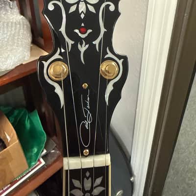 Gold Tone OB-3CJ Carl Jackson Ruby Pearl Signature Mastertone Banjo - Pre-Order image 2