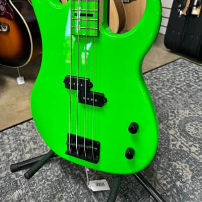 Dean Custom Zone 4-String Bass - Nuclear Green image 9