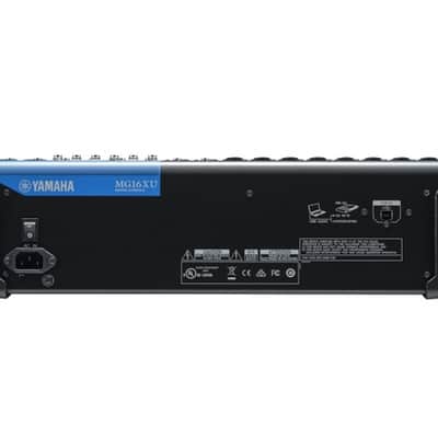 YAMAHA MG16XU MIXER USB 16 CANALI CON EFFETTI ALIMENTAZIONE PHANTOM image 2